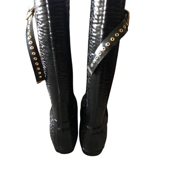 🌺🌺NEW🌺🌺JIMMY CHOO🌺CROC EMBOSSED🌺🌺 - Picture 14 of 15